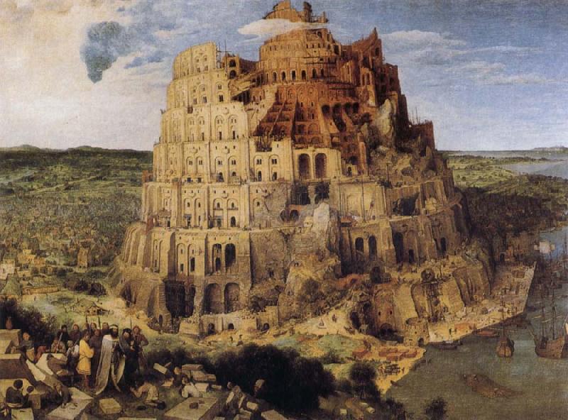 BRUEGHEL, Pieter the Younger The Tower of Babel China oil painting art